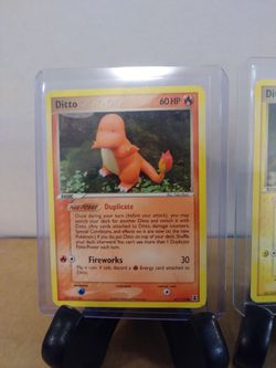 Pokemon TCG - Two Rare [Ditto] Cards - Pikachu+Charmander for Sale in  Hazlet, NJ - OfferUp