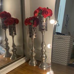 Bombay Vintage Looking Candle Holders 