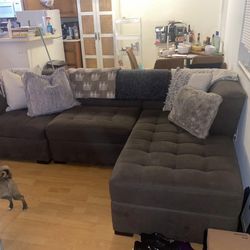 Grey Sectional $425 OBO 