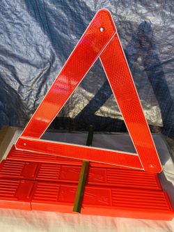 3 Emergency Triangle Warning Reflector new