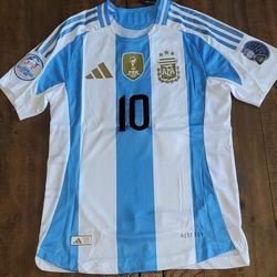 Argentina Copa America Messi Jersey size Medium adult Available 