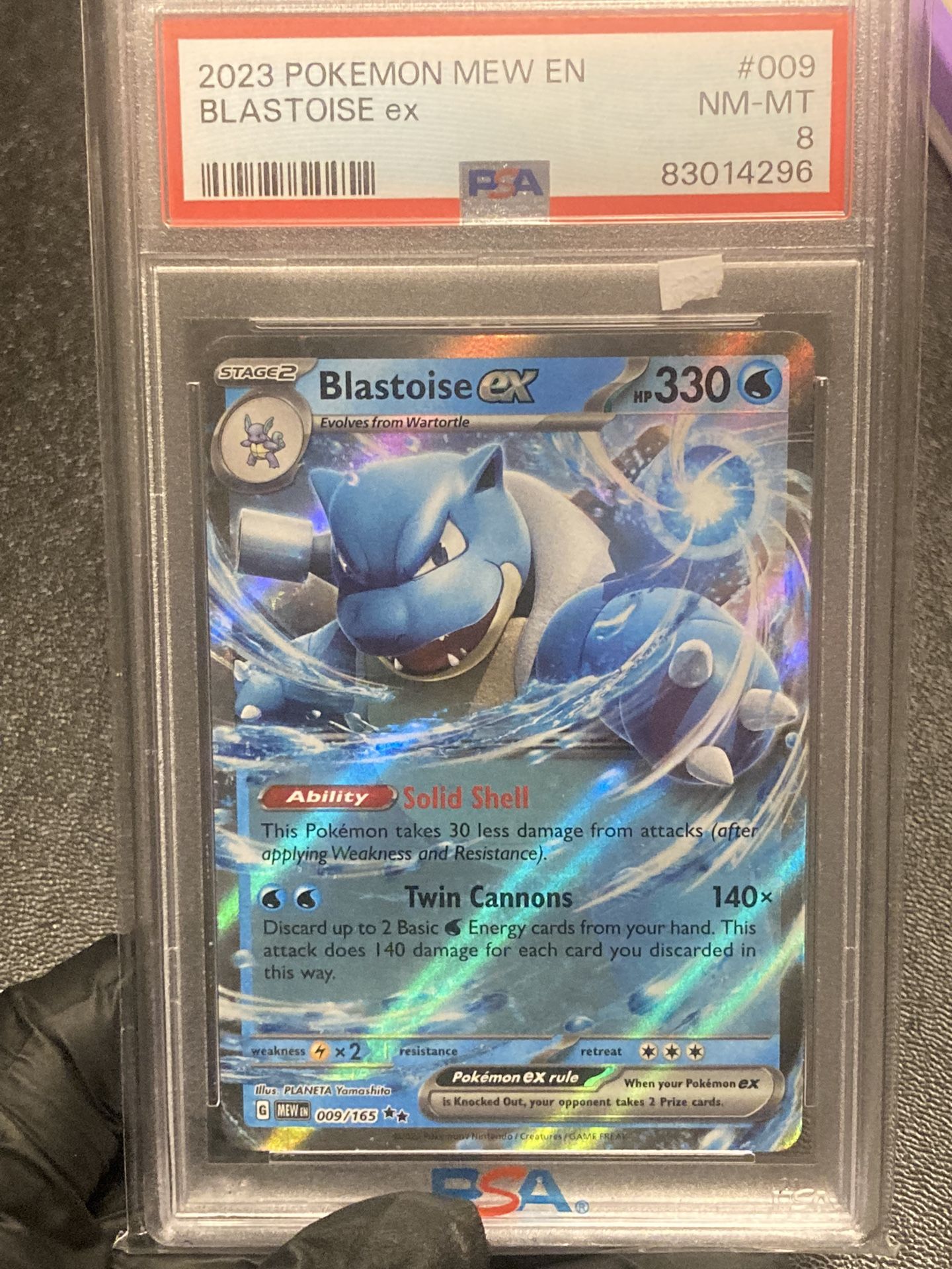 Blastoise Psa8