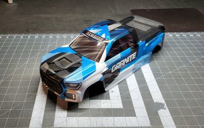 ARRMA GRANITE Body W/Clipless System & Skid Plates