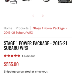 2015+ wrx cold air intake setup