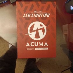Red lightning acuma 20000 lumen Headlights