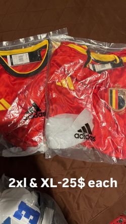 Belgium Soccer Jersey Mens Sizes XL and 2xl