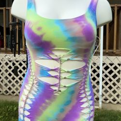 Handmade Braided Romper- M/L