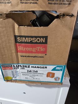 Simpson strong tie LUS26Z hanger  200 pieces