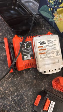 Black & Decker 20V Lithium Battery and Charger