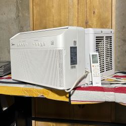Midea 8000BTU U-shaped window A/C unit