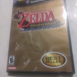 Nintendo GameCube Game Players Choice The Legend Of Zelda The Wind Awake Used