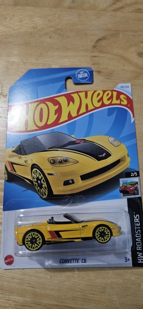 Hotwheels Corvette C6 Convertible