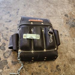 Leather Tool Belt Bag