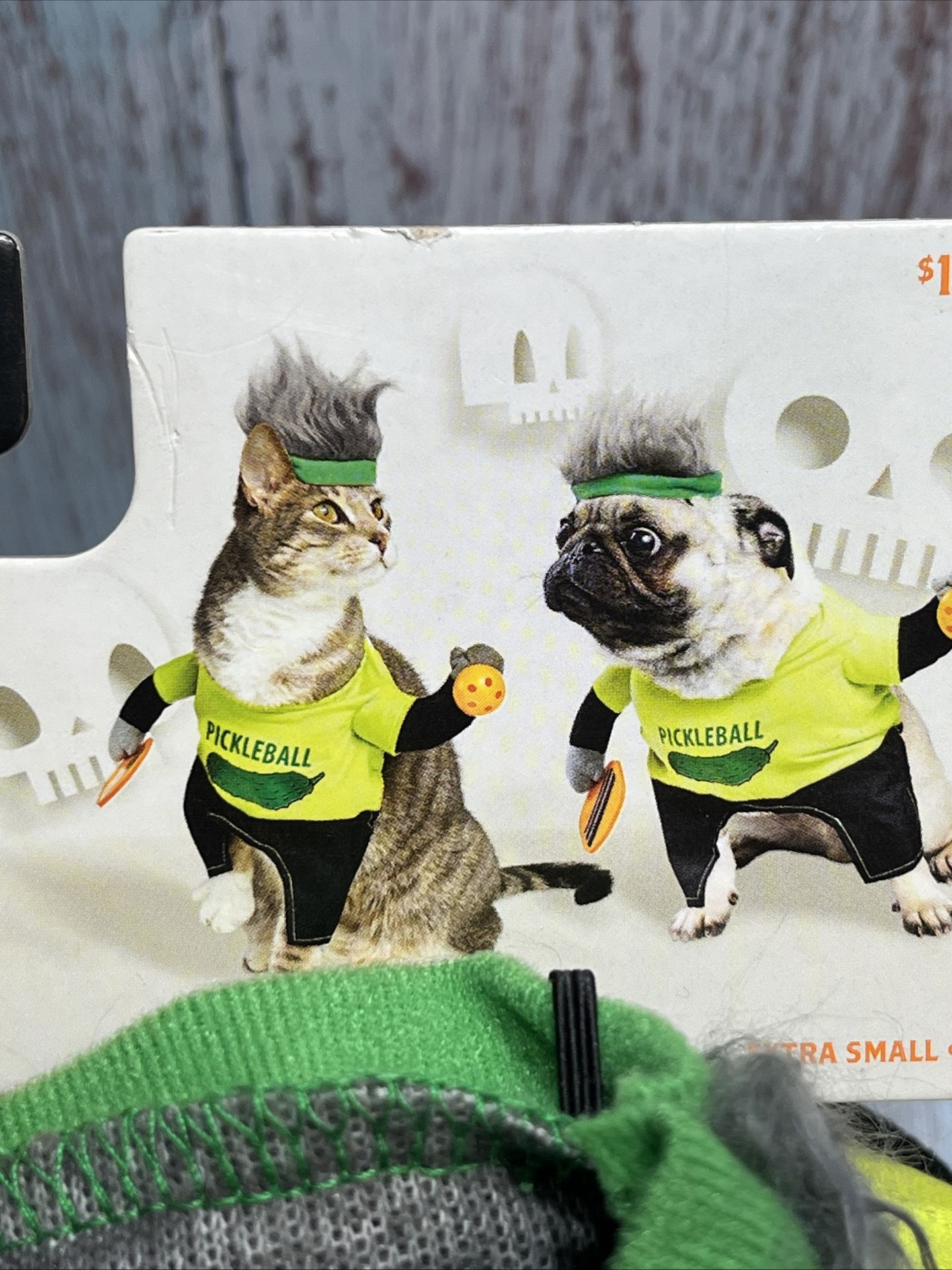 Pickleball Player Pet Costume Hyde and Eek X-small Cute New Dog Halloween.19d