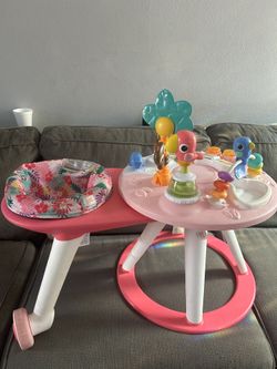 Baby Walker And Activity Table