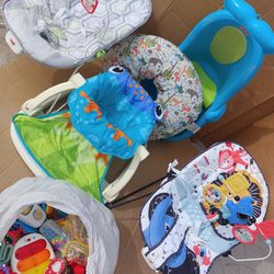Baby ChairsBath Toys Boppy $20 ALL