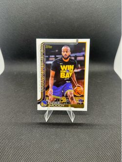 2025-26 Topps Golden Mirror Variation SP Moses Moody #140 Golden State Warriors