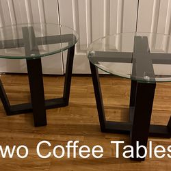 Two Coffee tables