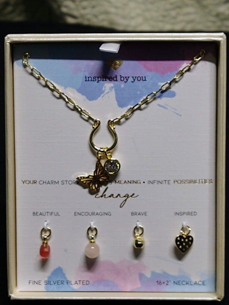 INSPIRED BY YOU INTERCHANGEABLE CHARM BRACELET
