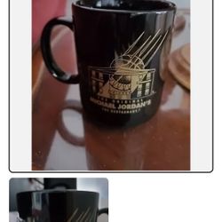 Michael Jordan Restaurant Chicago Bull Coffee Mug NBA  Vintage