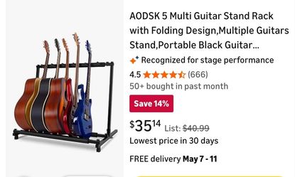 Guitar Holder $25