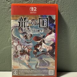 Dragon Country Rune Factory Nintendo Switch 2 Edition Japan Edition 