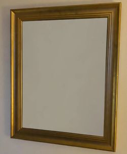 Gold Framed Wall Mirror