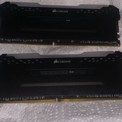 Corsair vengeance pro 2x 16gb ddr4 3600mhz ram sticks