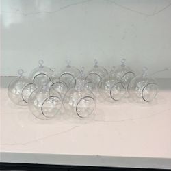Plastic Votive Candle Holder For Electric Tea Lights Or Flower Arrangements