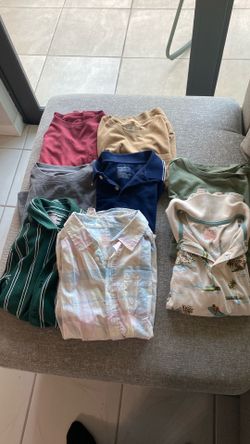 Cat & Jack Boys Shirts Lot