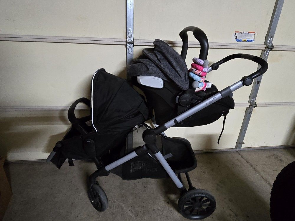 Evenflo Double Stroller Expand Pivot