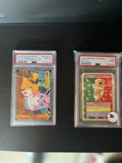 Vintage Pokemon Slabs 