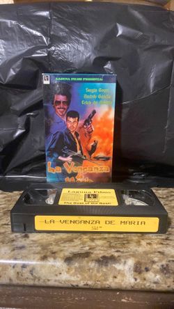VHS Pelicula Mexicana La Venganza de Maria