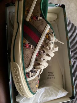 Gucci x Disney Mickey Mouse Sneakers Size 37