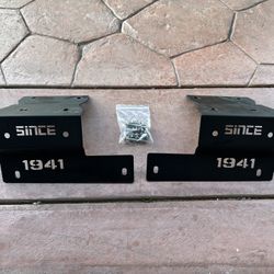 Jeep u-Box Wrangler JL Cowl Light Mount Windshield Pillar Cube LED Pod Light Brackets