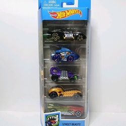 Hot Wheels STREET BEASTS 5 Pack 2020 NEW UNOPENED