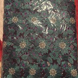 African Nigerian Tulle Lace Fabric