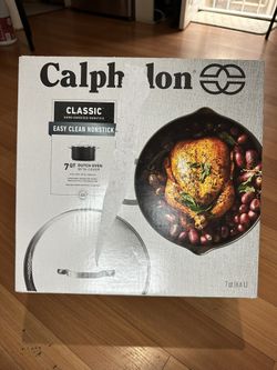 Calaphalon Ceramic Nonstick 7-Qt. Dutch Oven W/ Lid - NEW