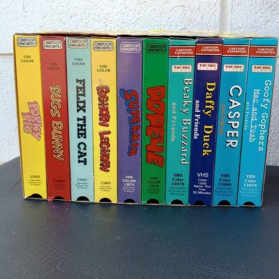 Vintage VHS Cartoon 10 Piece Set for Sale in El Cajon, CA - OfferUp