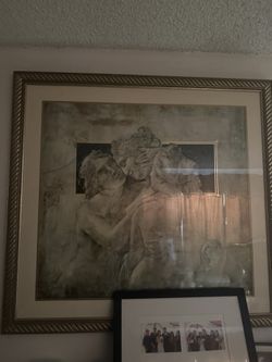Richard Franklin "Stoic Romance" Framed Artwork