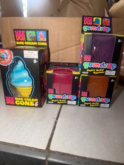 Needoh gum drop ice cream