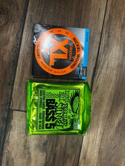Bass guitar strings cheap new