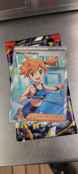 Pokémon Trainer card Misty's Vitality