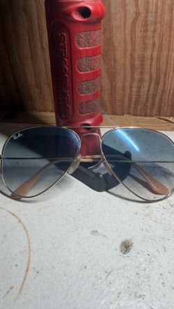 Authentic Ray-Ban RB3025 Aviator Large Metal Sunglasses