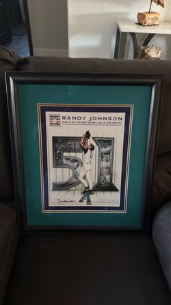 Randy Johnson Limited HOF Print