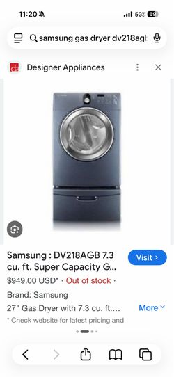 Gas Dryer