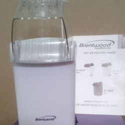 Popcorn Maker Hot Air $10
USED & IN GOOD CONDITION  3 Small scratches 