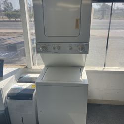 Kenmore compact 24 inch electric stackable laundry unit