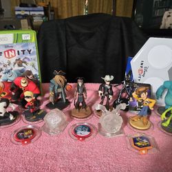 Disney Infinity Game, Portal And Figures