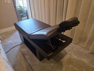 Stationary massage table, bed massage